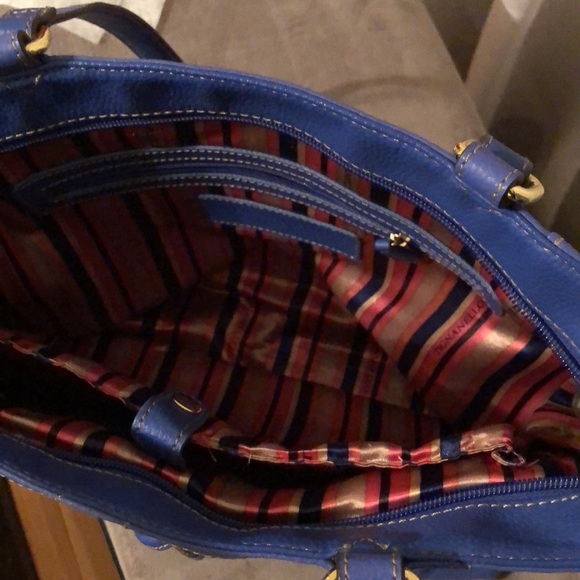 Special Buy!   Blue Bag! Gold Accents! - Picture 4 of 9